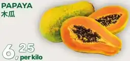 Amazing Oriëntal PAPAYA aanbieding
