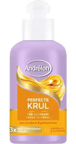 De Online Drogist Andrelon Leave-in Haarcrème Perfecte Krul Voedend aanbieding