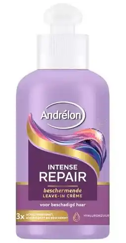 De Online Drogist Andrelon Leave-in Haarcrème Intense Repair aanbieding