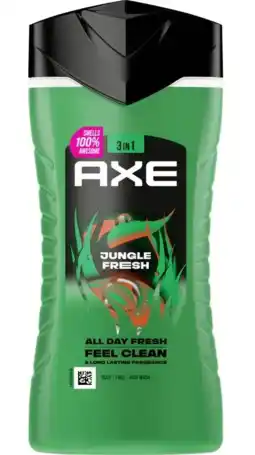 De Online Drogist Axe Jungle Fresh 3-in-1 Showergel aanbieding