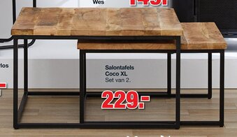 Budget Home Store Salontafel Coco XL aanbieding