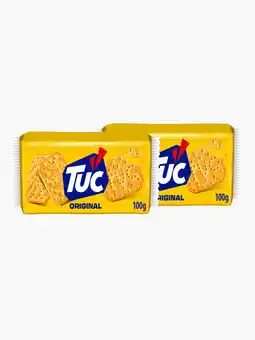 Flink LU TUC Crackers Original 100g 2x aanbieding