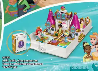 Top1Toys Lego Disney 43193 Ariel, Belle, Assepoester en Tiana's verhaleboekavonturen aanbieding