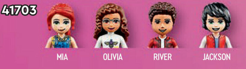 Top1Toys Lego Friends 41703 Mia, olivia, river, jackson aanbieding