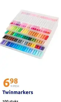 Action Twinmarkers aanbieding