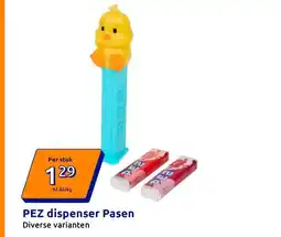 Action PEZ dispenser Pasen aanbieding