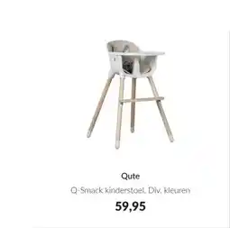 Babypark Qute Q-Smack kinderstoel aanbieding