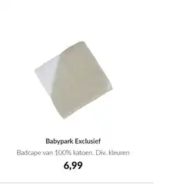 Babypark Babypark Exclusief aanbieding