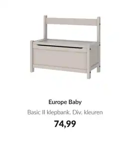 Babypark Europe Baby aanbieding