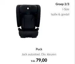 Babypark Puck Jack autostoel aanbieding