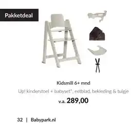 Babypark Kidsmill 6+ mnd aanbieding