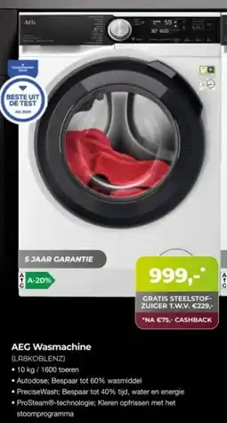EP Beerepoot AEG Wasmachine aanbieding
