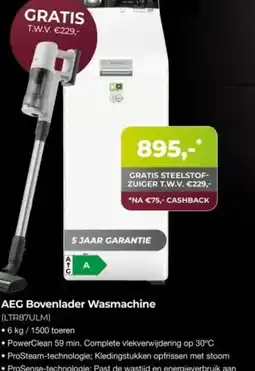 EP Beerepoot AEG Bovenlader Wasmachine aanbieding