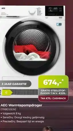 EP Beerepoot AEG Warmtepompdroger aanbieding