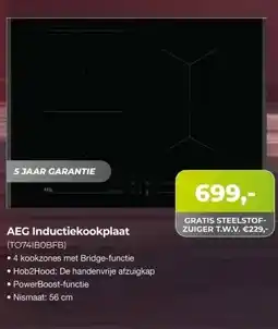 EP Beerepoot AEG Inductiekookplaat aanbieding