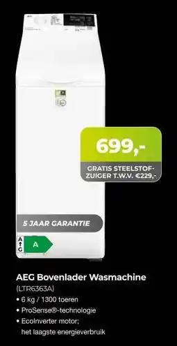 EP Beerepoot AEG Bovenlader Wasmachine aanbieding