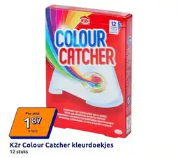 Action K2r Colour Catcher kleurdoekjes aanbieding