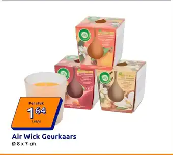 Action Air wick geurkaars aanbieding