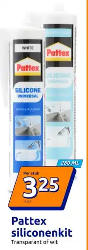 Action Pattex siliconenkit aanbieding