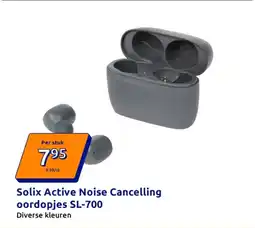Action Solix active noise cancelling oordopjes sl-700 aanbieding