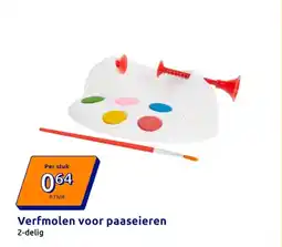 Action Verfmolen voor paaseieren aanbieding