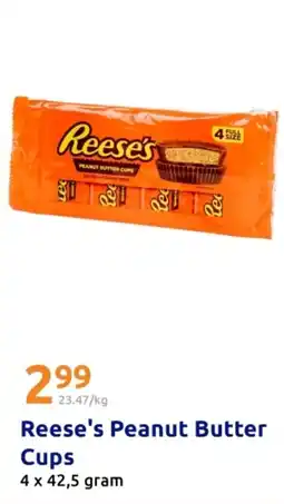 Action Reese's peanut butter cups aanbieding