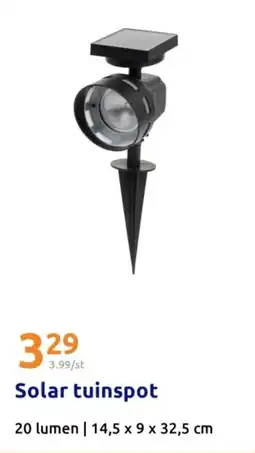 Action Solar tuinspot aanbieding