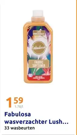 Action Fabulosa wasverzachter lush aanbieding