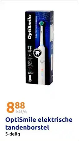 Action Optismile elektrische tandenborstel aanbieding