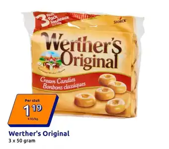 Action Werther's original aanbieding
