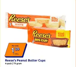 Action Reese's peanut butter cups aanbieding