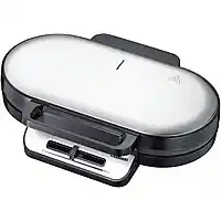 MediaMarkt MELISSA 16250087 Wafelijzer RVS-Zwart aanbieding