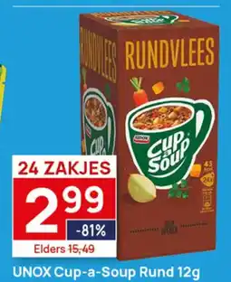 Butlon Unox cup-a-soup rund 12g aanbieding