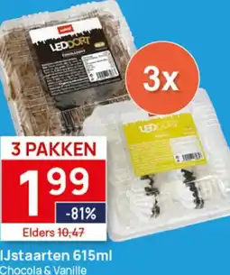 Butlon Ijstaarten 615ml chocola & vanille aanbieding
