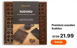 The Read Shop Premium wooden Sudoku aanbieding