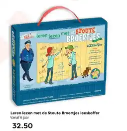 The Read Shop Leren lezen met de Stoute Broertjes leeskoffer aanbieding