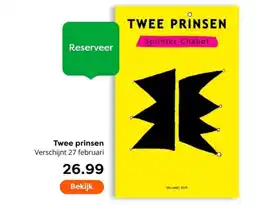 The Read Shop Twee prinsen aanbieding