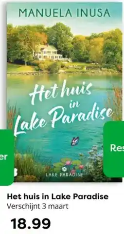 The Read Shop Het huis Lake Paradise aanbieding