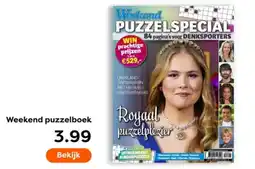 The Read Shop Weekend puzzelboek aanbieding