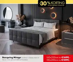 Woonsquare Boxspring Mirage aanbieding