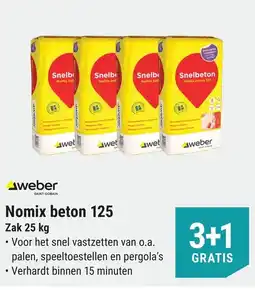 Pontmeyer Nomix beton 125 aanbieding