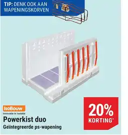 Pontmeyer Powerkist duo geïntegreerde ps-wapening aanbieding