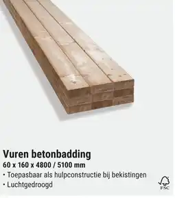 Pontmeyer Vuren betonbadding aanbieding