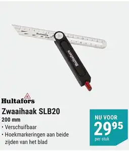 Pontmeyer Hultafors zwaaihaak slb20 aanbieding