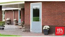 Pontmeyer Balkon- en tuindeuren aanbieding