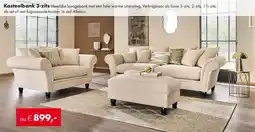 Woonsquare Kasteelbank 3-zits aanbieding