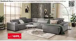 Woonsquare Hoekbank Parys aanbieding