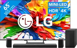 Coolblue LG 65 QNED93 EVO 4K (2025) + LG DS70TR aanbieding