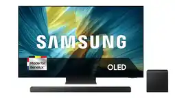 Coolblue Samsung 65 OLED S95F 4K (2025) + Samsung HW-QS700F (2025) aanbieding