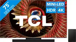 Coolblue TCL 75 QD Mini-led C81K 4K (2025) + TCL Q75H aanbieding